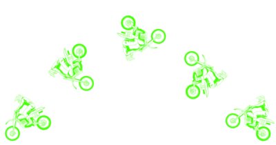 Bike jumpx5 green