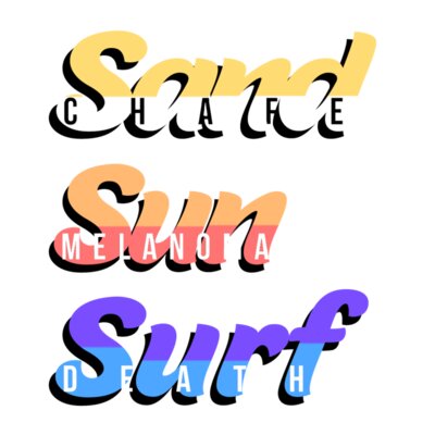 surf sun sand