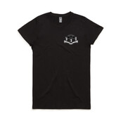 Tok shirt (white on black)